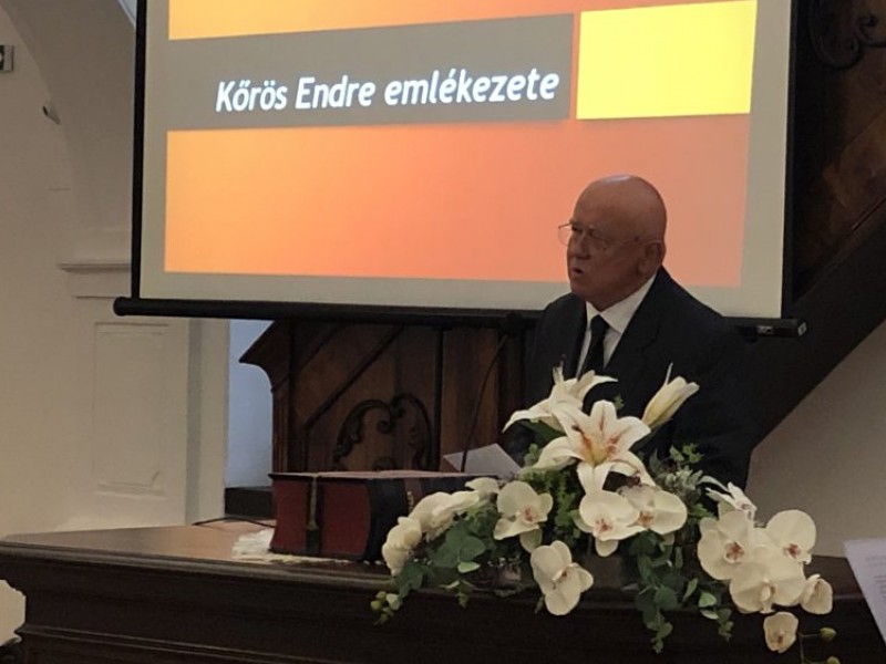  Dr. Kőrös Endrére emlékeztünk