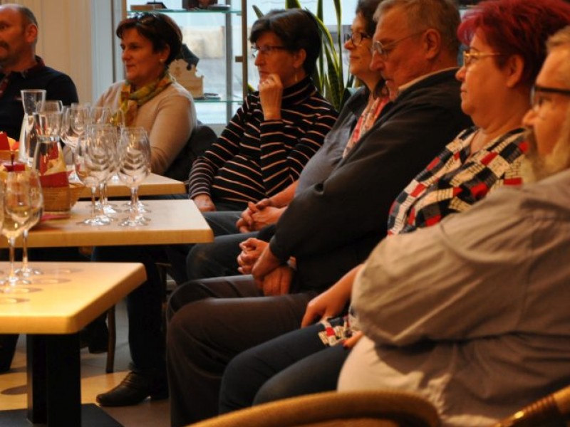 A Kőfejtő Pincészet borkóstolója