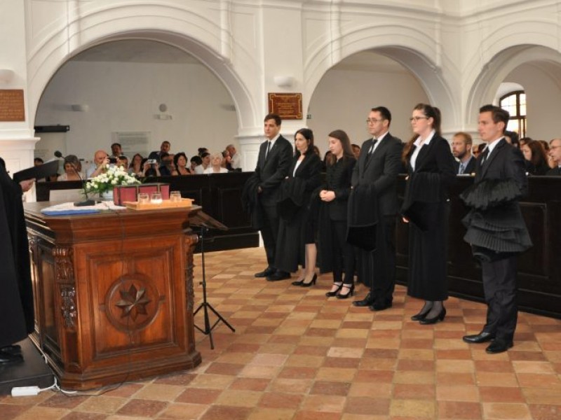 A Pápai Református Teológiai Akadémia tanévzáró istenisztelete 2019