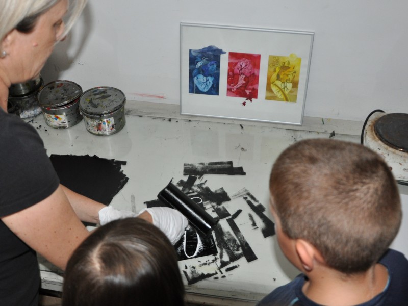 A művésztábor negyedik napja