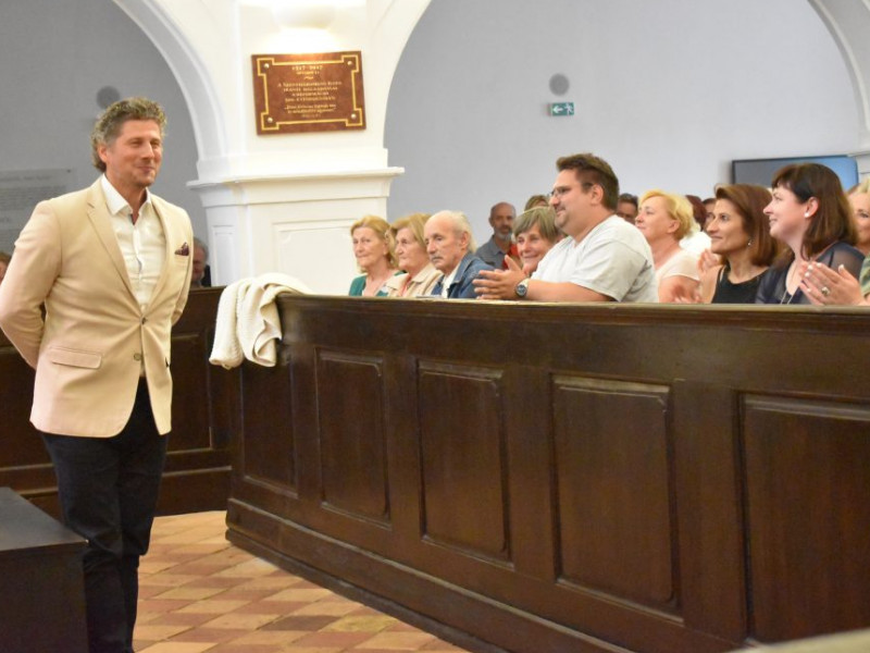 Az Ótemplomban koncertezett Rákász Gergely