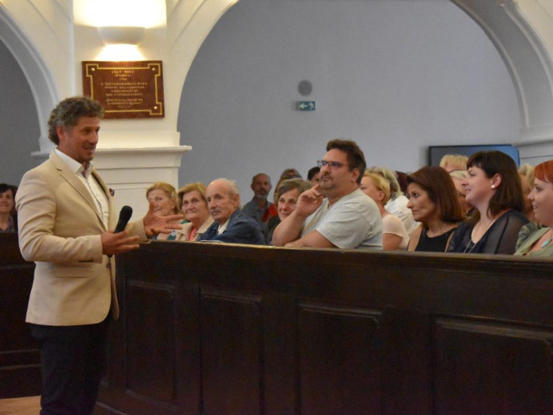 Az Ótemplomban koncertezett Rákász Gergely