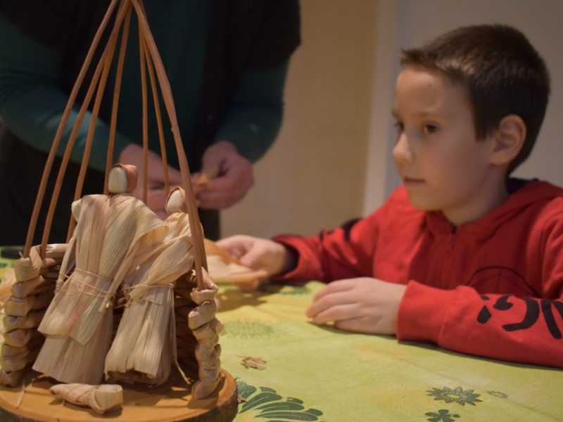 Betlehem, természetes anyagokból