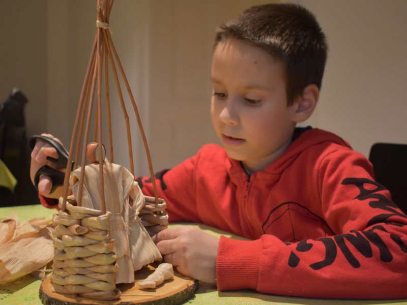 Betlehem, természetes anyagokból