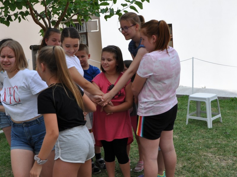 Bibliai honfoglaló tábor negyedik napja