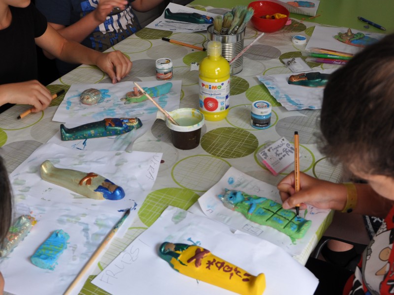 Egyiptomi tábor második nap