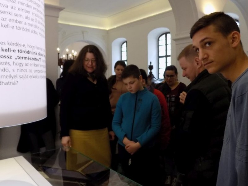 Holtmarosi vendégek a Pannonia Reformata Múzeumban