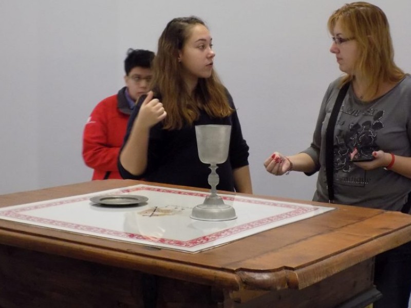 Holtmarosi vendégek a Pannonia Reformata Múzeumban