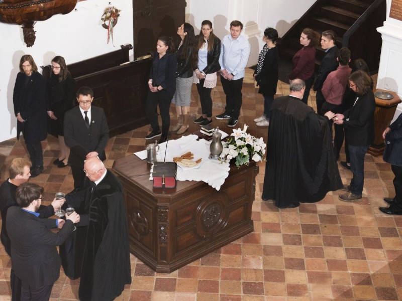 Istentisztelet és Úrvacsora az Ótemplomban