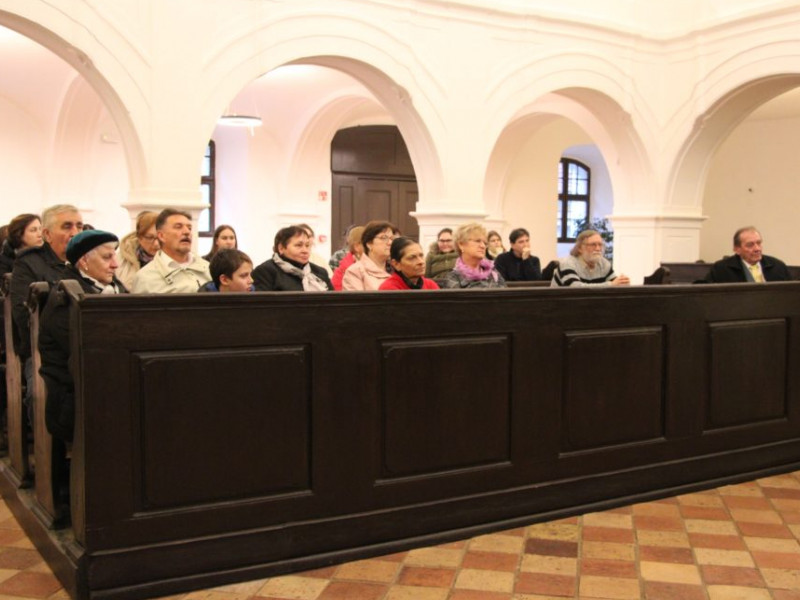 Jézussal - Ughy István kiállításának megnyitója