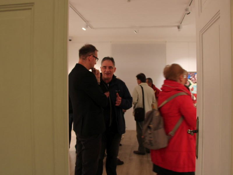 Jézussal - Ughy István kiállításának megnyitója