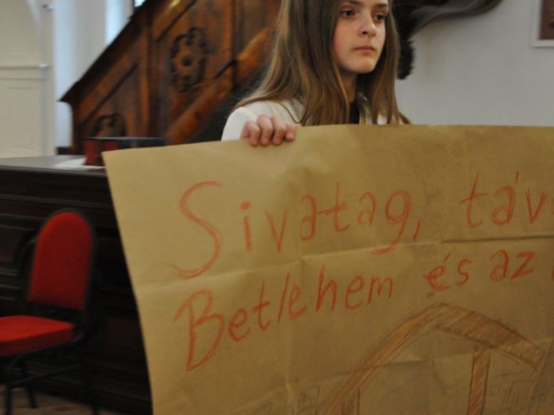 Karácsonyi műsor és betlehemezés