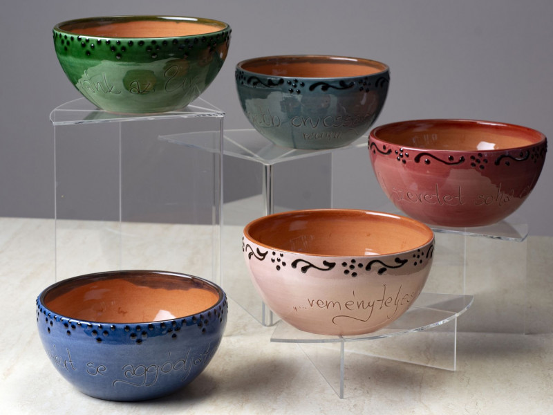 Kerámia müzlis tál