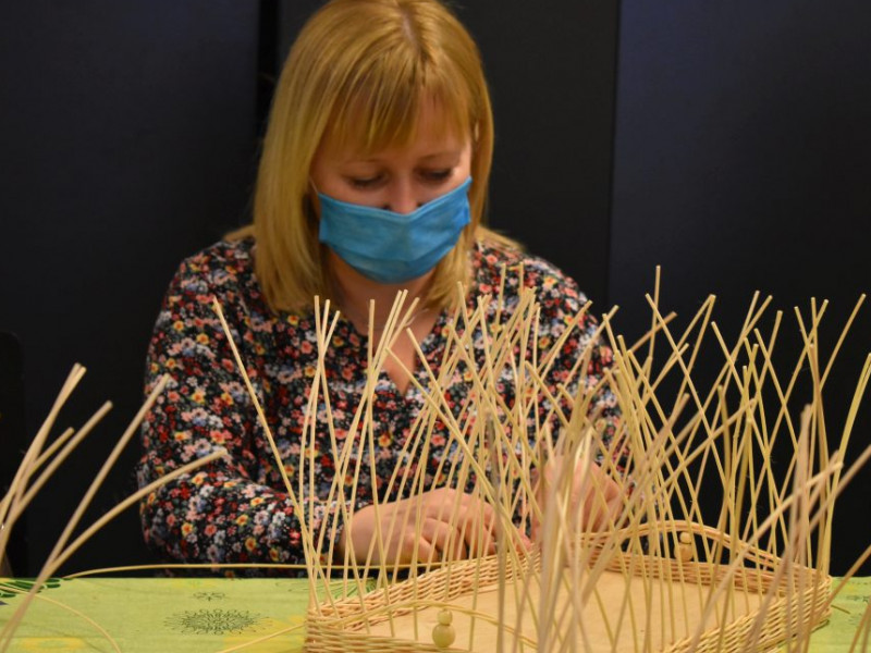 Kosárfonás Dávid Tamással