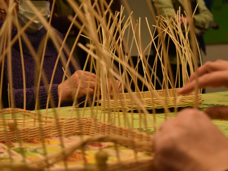 Kosárfonás Dávid Tamással