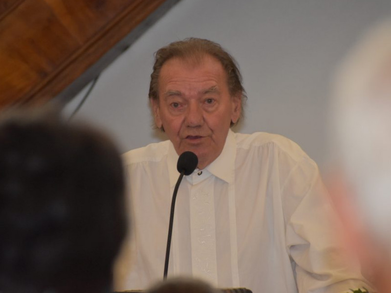 Molnár Lajos: Múltidézés című kiállításának megnyitója a Pannonia Reformata Múzeumban