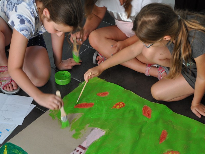 Művésztábor harmadik napja