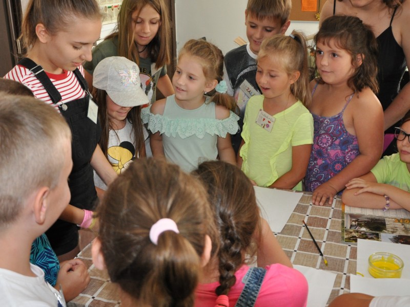 Művésztábor második nap