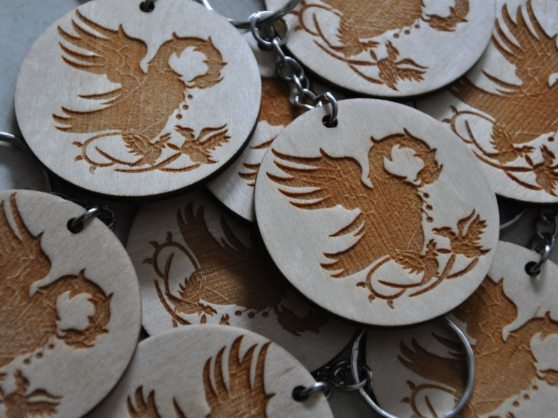 Pannonia Reformata kulcstartó és hűtőmágnes