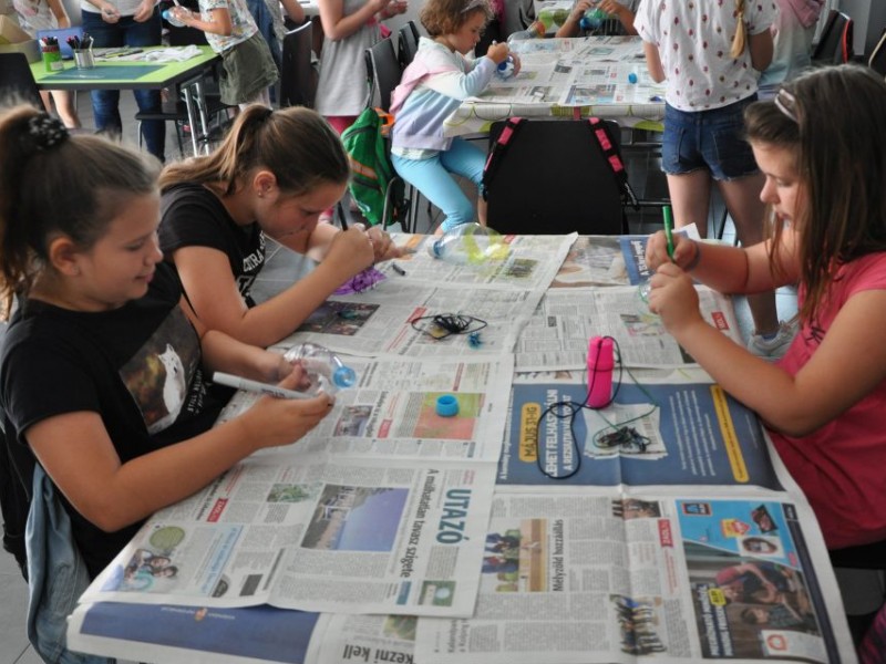 Tábor az újrahasznosítás jegyében