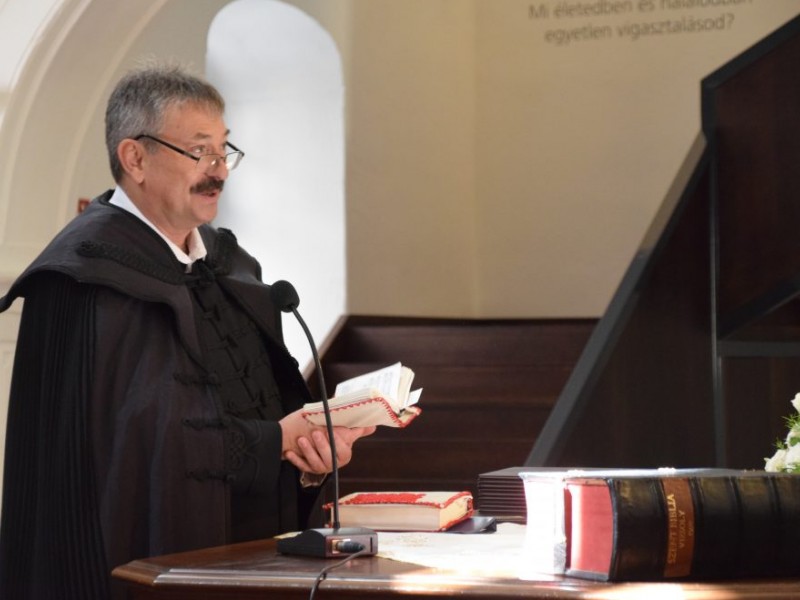 Teológiai tanévzáró istentisztelet és közgyűlés az Ótemplomban