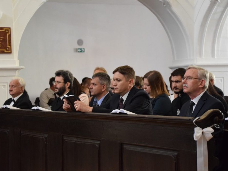 Teológiai tanévzáró istentisztelet és közgyűlés az Ótemplomban