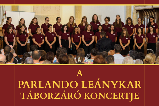 A Parlando Leánykar koncertje az Ótemplomban