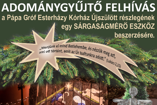 ADOMÁNYGYŰJTŐ FELHÍVÁS