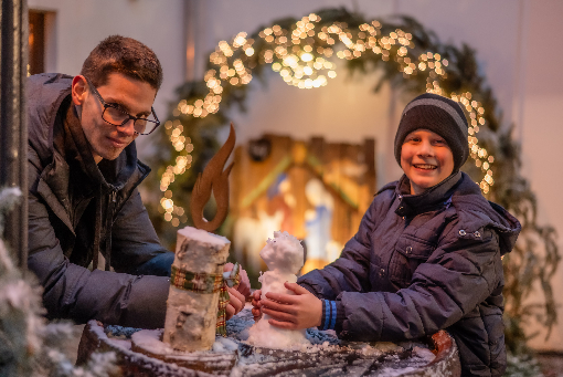 Adventi udvar a Pannonia Reformata Múzeumban