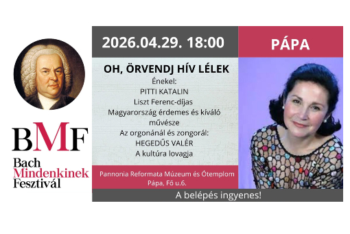Bach Mindenkinek Fesztivál - Pitti Katalin koncertje