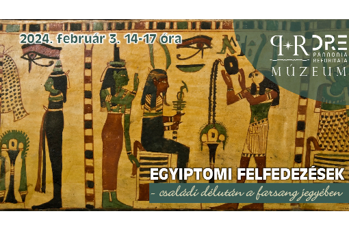 Egyiptomi felfedezések - családi délután a farsang jegyében