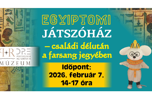 Egyiptomi játszóház -  családi délután a farsang jegyében