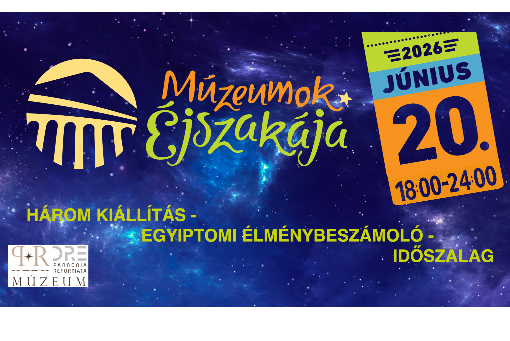Múzeumok éjszakája - 2026