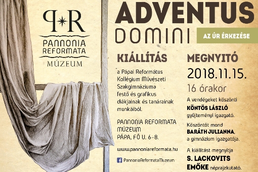 ADVENTUS DOMINI – az Úr érkezése